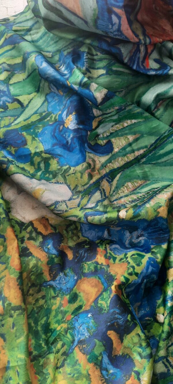 Quadri d'autore, la pashmina - Iris