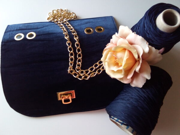 Patella velluto blue night