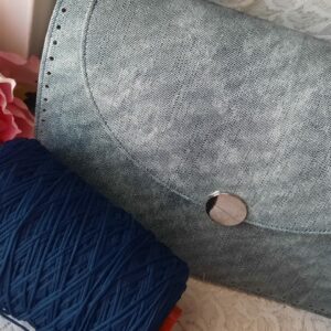 Smile - denim argentato -  *blu