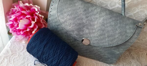 Smile - denim argentato -  *blu