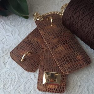 Sahara - pelle pitonata oro
