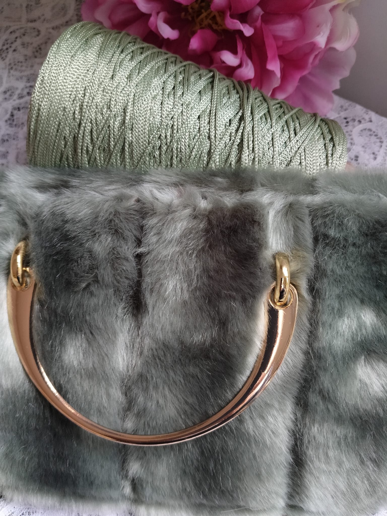 Kit Chic salvia - imitazione visone