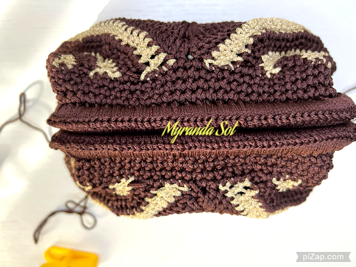 Topazio, la clutch con lurex + portacellulare - blu*magenta - immagine 3