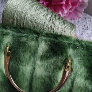 Kit Chic verde - imitazione visone